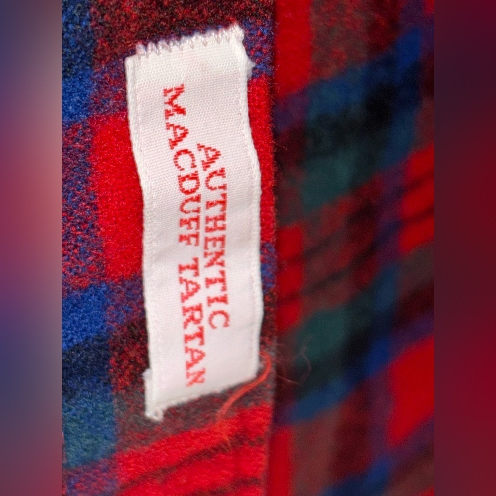 VTG Pendleton Flannel Shirt Mens Medium Red Tartan Plaid Wool Long Sleeve​​​ - Picture 10 of 12